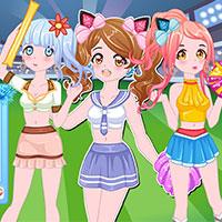 play Cheerleader Dress Up Game