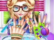 play Elsa Hipster Nails