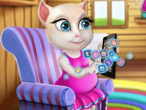 play Pregnant Talking Angela Shopping