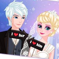 play Elsa Wedding Photo Booth