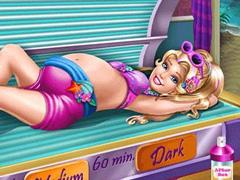 play Pregnant Princess Tanning Solarium H5