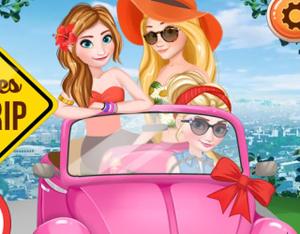 play Princesses Road Trip