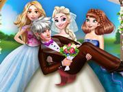 play Elsa Wedding Photo Dress Up