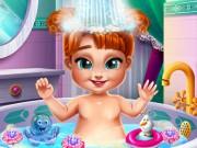 play Anna Baby Bath