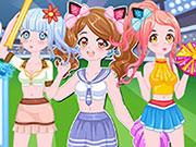 play Cheerleader Dress Up