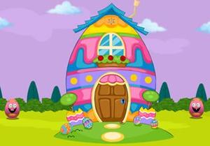 play Egg House Smiley Escape Game