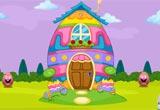 play Egg House Smiley Escape