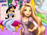 play Beautiful Rapunzel Home Makeup