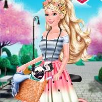 play Barbie Bike Luvin'