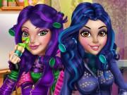 play Descendants Wicked Real Makeover