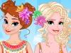 Anna And Elsa Tropical Vacation