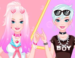 play Barbie Tokyo Kawaii Vs Street