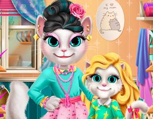 play Kitty Mommy Real Makeover