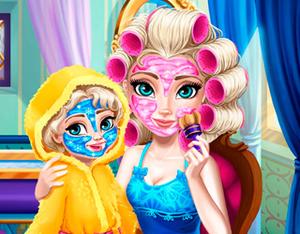 play Ice Queen Mommy Real Makeover