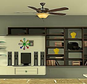 play Escapezone Shiny Living Room Escape