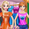 play Enjoy Elsa And Anna Shopping Time