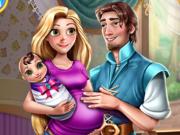 play Rapunzel And Flynn Happy Family