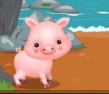 play Goclicker Naughty Pig Escape