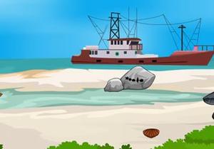 play Island Rescue Ship Escape Game