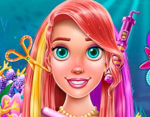 play Little Mermaid Hair Salon