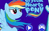 play Crystal Hearts My Little Pony