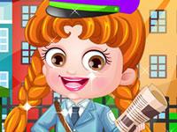 play Baby Hazel Postwoman Dressup