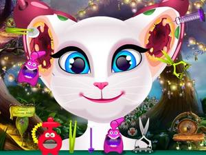 play Talking Angela Nasty Ear Infection