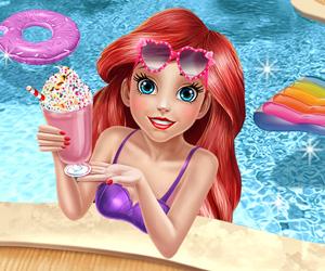 play Mermaid Princess Pool Time