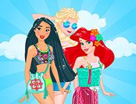 play Princesses Summer Pool Party