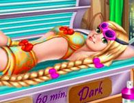 play Goldie Princess Tanning