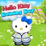 play Hello Kitty Raining Day