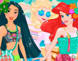 play Princesses Summer Pool Party