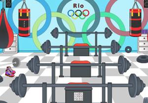 play Olympic Training Room Escape Game