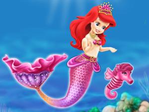 play Baby Mermaid Princess Dress Up