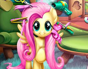 play Fluttershy Real Haircuts
