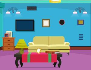 play Escapezone Cute Blue Room Escape