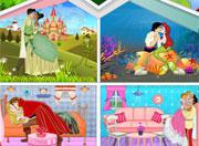 play Princesses Kissing Dollhouse