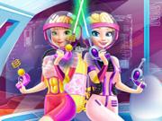 play Elsa And Anna Landing On Mars
