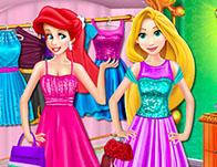 play Princesses Shopping Day