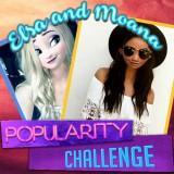 Elsa And Moana Popularity Challenge