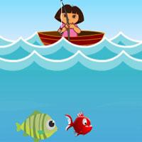 play Dora Fun Fishing