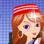 play Sweety Waitress Dress Up