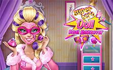 play Superhero Doll Real Makeover