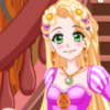 play Anime Rapunzel Princess Dress