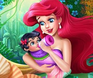 play Ariel Baby Feeding