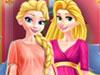 play Elsa And Rapunzel Share The Closet