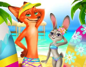 play Zootopia Summer Break