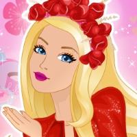 play Barbie Lady In Red