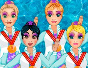 play Princess Synchronized Swimming