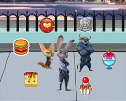 play Zootopia Dessert Battle